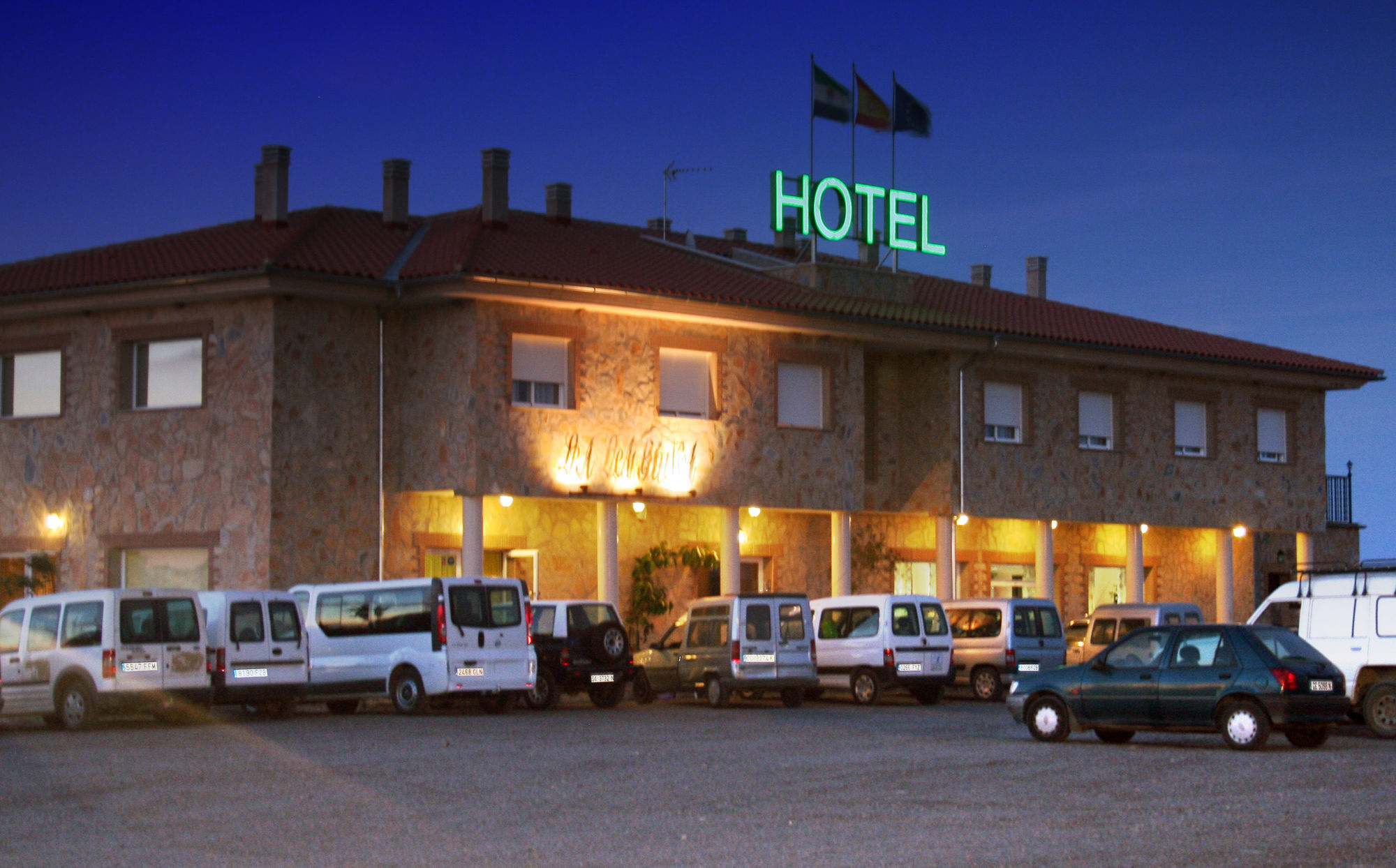 Hotel Restaurante Sostenible La Laguna Brozas Екстер'єр фото
